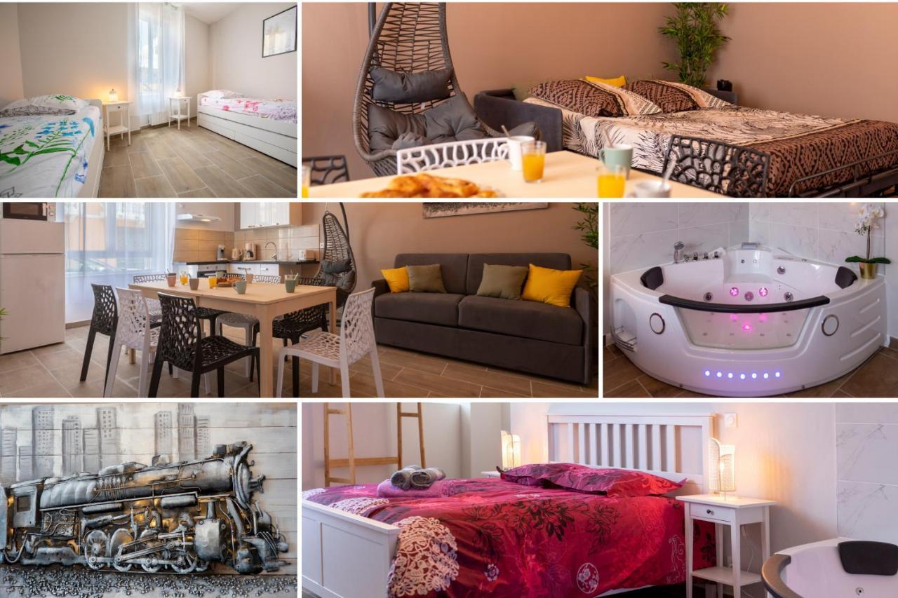 Apartamento LOC TROTTEUR LE CACAO - Balnéo, Gare Lourdes Exterior foto